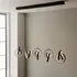 Cosma LED 5 Lights Linear Pendant Light - Black, Metal