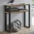 Creek Console Table - Oak, Black