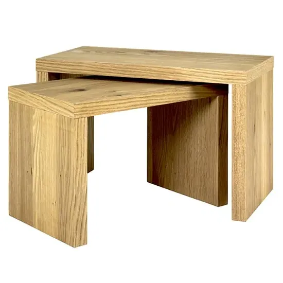 Creek Set of 2 Side Tables - Oak