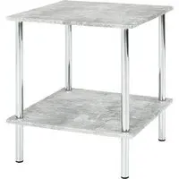 Creek Square Side Table - Concrete Effect