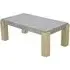Cresco Coffee Table - Light Concrete, Sonoma Oak