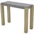Cresco Console Table - Light Concrete, Sonoma Oak