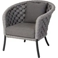 Crod Garden Lounge Chair - Light Grey, Fabric