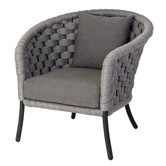 Crod Garden Lounge Chair - Light Grey, Fabric