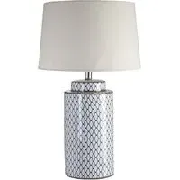 Crola Table Lamp - Cream, Ceramic