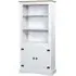 Croydon Display Cabinet with 2 Doors - White, Pinewood