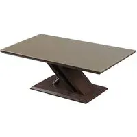 Cudahy Coffee Table - Khaki, Glass