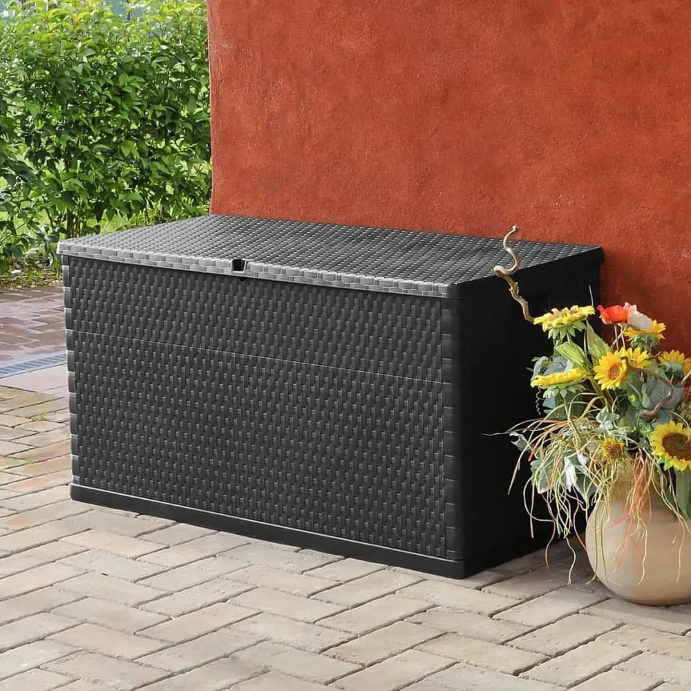 Cudahy Garden Storage Box - Anthracite, Polypropylene image