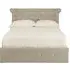 Cujam Double Ottoman Bed with Storage - Light Grey, Fabric