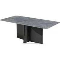 Cuneo Sintered Stone Coffee Table - Dark Grey