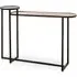 Cusco Console Table - Black, Glass