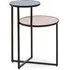 Cusco Side Table - Black, Glass