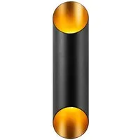 Cut Small Wall Lamp Dual-Light - Black & Gold, Metal alternate view