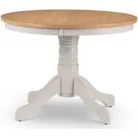 Dagan Round Dining Table - Grey, Oak