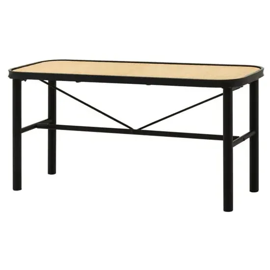 Daire Hallway Seating Bench - Natural, Rattan product