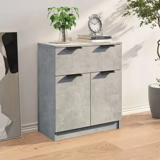 Daizy Sideboard with Storage - Concrete Effect