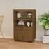 Dallas Pinewood Sideboard with Storage - Brown