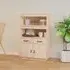 Dallas Pinewood Sideboard with Storage - Natural
