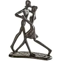 Dancing Iron Design Sculpture - Burnished Bronze