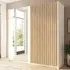Dania Large 2-Door Sliding Wardrobe - White