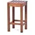 Danil Hardwood Commercial Bar Stool - Teak