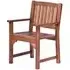 Danil Wooden Armchair - Teak