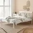 Danvers Small Double Bed Frame - White, Wood