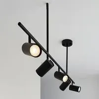 Danville Rez 5-Light Plate Spotlight - Black