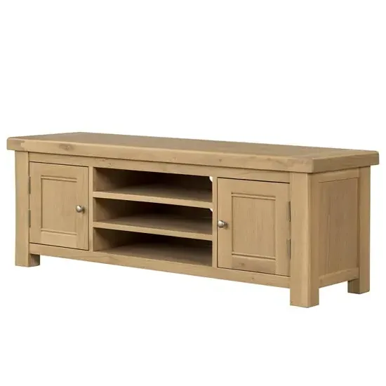 Danville TV Stand with 2 Doors and Shelf - Oak
