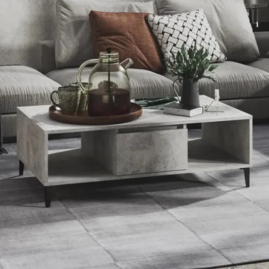 Danya Rectangular Coffee Table with Storage - Chipboard