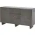 Daqing Rectangular Sideboard with 2 Door 3 Drawer - Grey