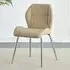 Darcy Dining Chair - Taupe, Faux Leather