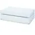 Daryl Rectangular Coffee Table - White, High Gloss
