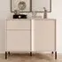Davis 2 Door 1 Drawer Sideboard with LED - Beige