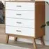 Dawlish 4 Drawer Chest - White, Pine