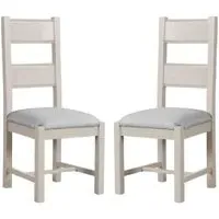Dawson Dining Chairs - Taupe, MDF