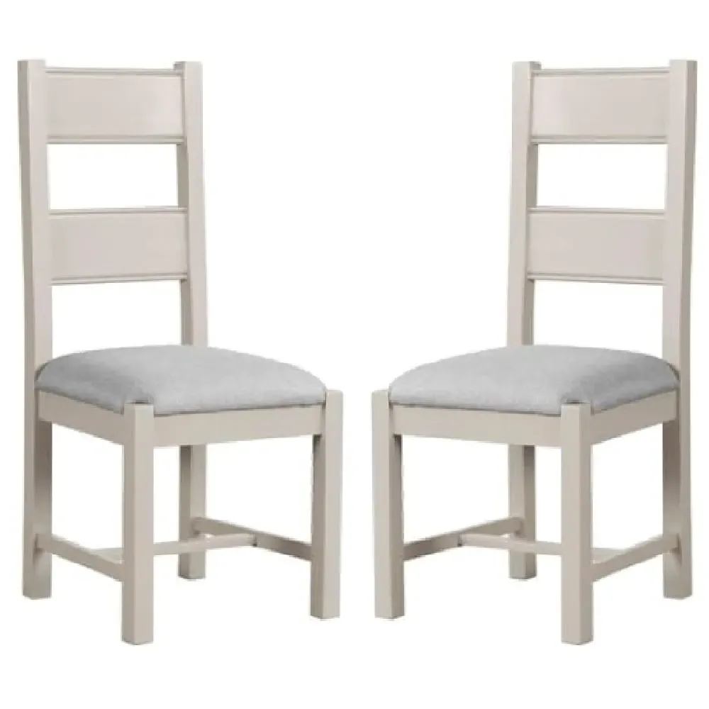 Dawson Dining Chairs - Taupe, MDF
