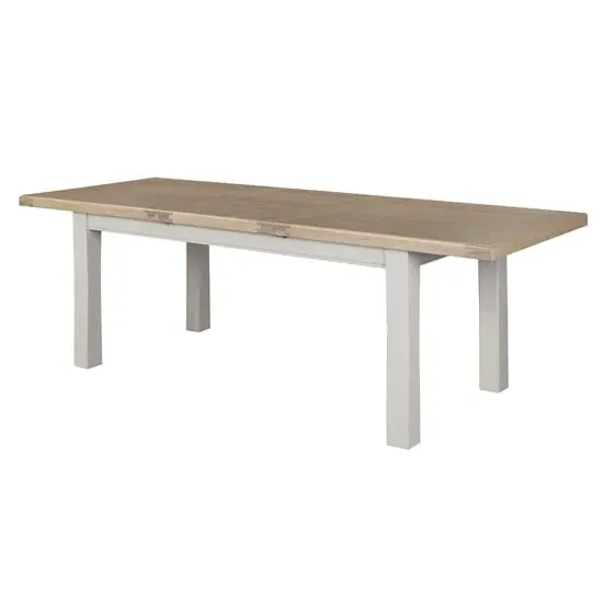 Dawson Extendable Dining Table - Taupe, MDF