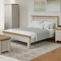 Dawson King Size Bed Frame - Taupe, MDF