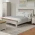Dawson King Size Bed Frame - Taupe, MDF