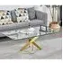 Daytona Coffee Table - Clear, Gold