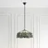 Dearborn 3 Light Large Pendant Ceiling Light - Blue, Glass