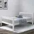 Dearborn Single Bed Frame - White, Pine