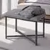 Decatur Hallway Seating Bench - Grey, Fabric