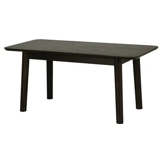 Deland Rectangular Coffee Table - Black, MDF
