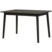 Deland Rectangular Dining Table - Black, MDF