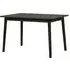 Deland Rectangular Dining Table - Black, MDF
