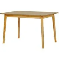 Deland Rectangular Dining Table - Natural Oak, MDF