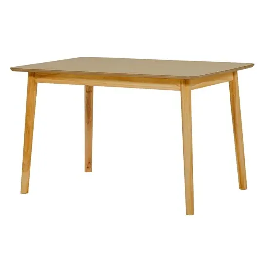 Deland Rectangular Dining Table - Natural Oak, MDF