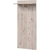 Deland Wall Coat Rack with Shelf - Wellington Oak